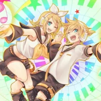 The Kagamine twins