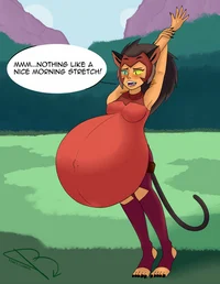 Pregnant catra 