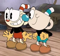Cuphead y Mugman