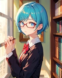 The nerd lonley girl
