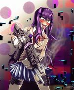 Yuri with a gun