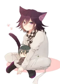 Cat Kokichi AU