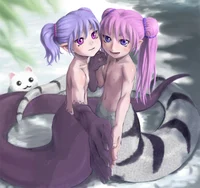 Loli lamia twins