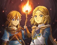 Link and Zelda