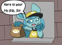 Mcdonalds glaceon