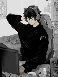 Gamer Boyfriend Levi