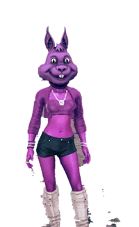 Purple bunny 