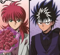 Kurama and Hiei 