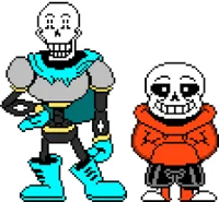 Sans and papyrus