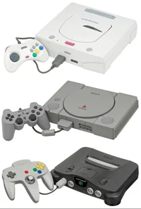 PS1 N64 and SS