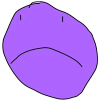 Purple face