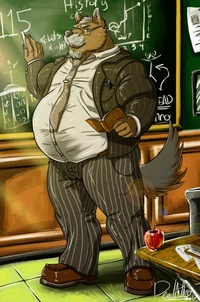 Fat Wolf Teacher 