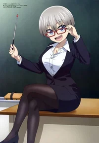 Uzaki as a teacher