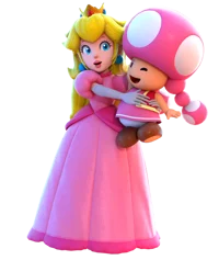 Peach and toadette