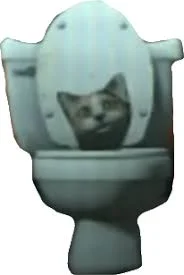 Cat skibidi toilet