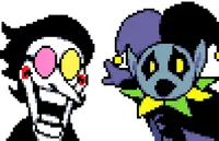 Jevil and Spamton