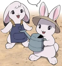 Rabbit Farmer Couple