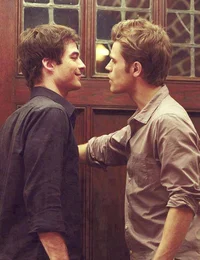Stefan and Damon