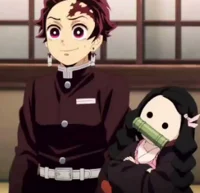 Nezuko and Tanjiro