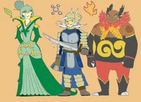 The 3 unova starters