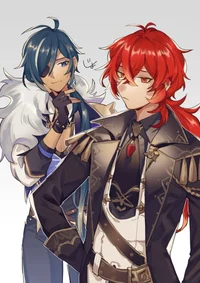 Diluc and Kaeya