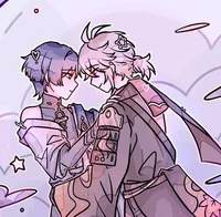 Scaramouche y Kazuha