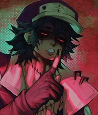 Lovesick glitchy red