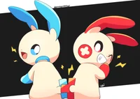 Plusle and Minun