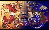 Sun and Moon dragon