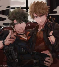 deku and bakugo evil