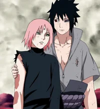 Sasuke and Sakura 
