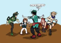 Deku and his Harem