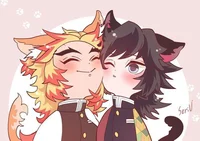 Rengoku-Giyuu catboy