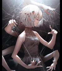 A spider girl