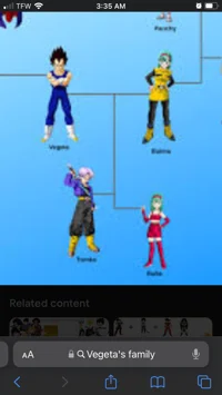 Vegetas family
