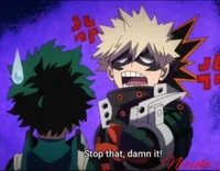 Bakugou and Izuku