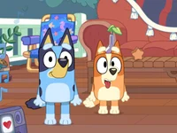 Bluey and bingo 