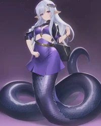 Predatory Lamia Girl