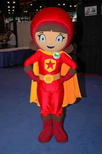 Word Girl Mascot