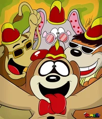 The banana splits