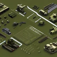 Fictional army sim