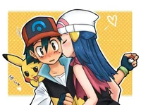 Dawn and ash Ketchum