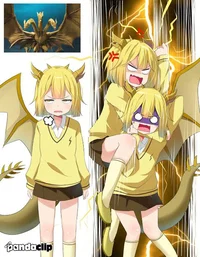 Ghidorah anime girl