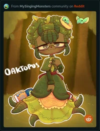 Monstergirl Oaktopus