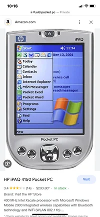 HP iPAQ 4150PocketPC