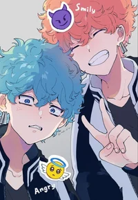 Angry smile yanderes