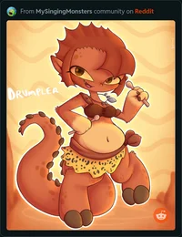 Monstergirl Drumpler