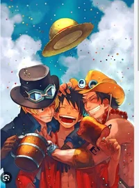 Ace luffy e sabo