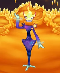 Rare Candelavra fanm