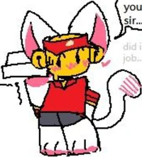 Neko pizza girl